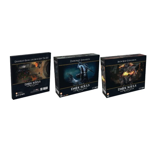 Dark Souls The Board Game Bundle: Darkroot, Iron Keep and Tiles Expansions (3 Items) - 