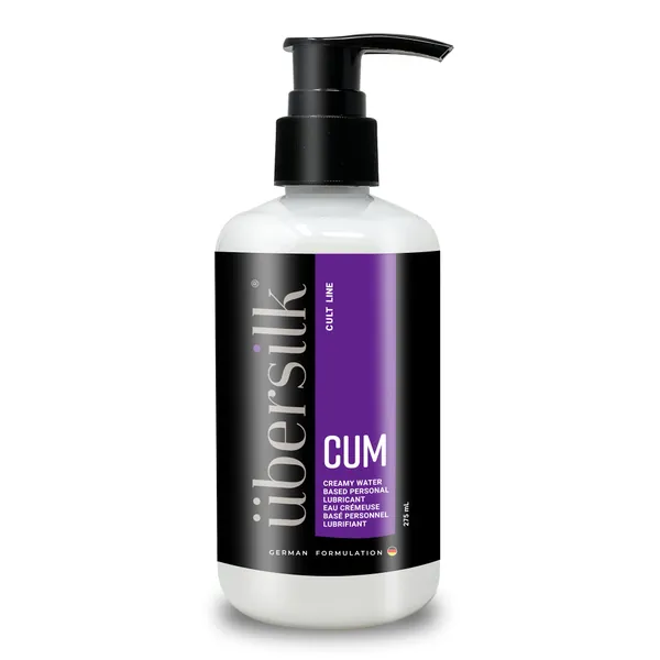 Übersilk Cum Lube, Thick White Personal Lubricant Water-Based lube