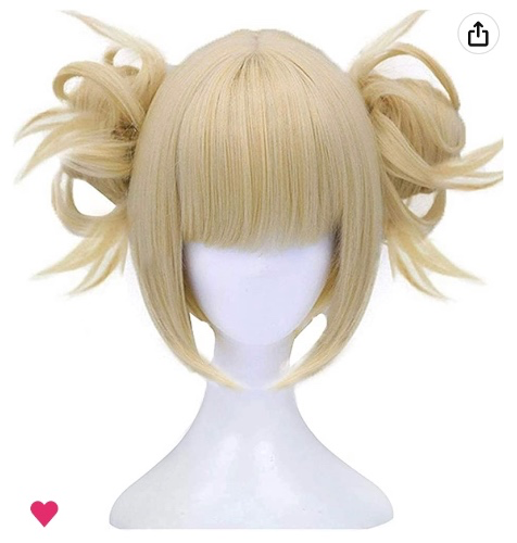 Amazon.com: ANOGOL Hair Cap+613 Blonde Wigs Anime Cosplay Wigs Short Wavy Synthetic Hair With Bangs Fringe Hairstyles For Lonita Party Blonde Costume Wig For Halloween Party Cosplay Wigs : Clothing, Shoes & Jewelry