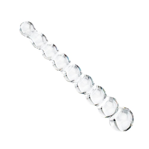 Beaded Glass Anal Dildo 