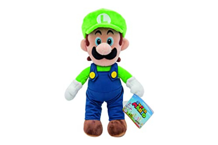 NINTENDO - Super Mario Peluche Luigi 30 cm