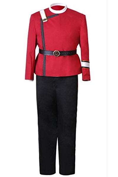 CosDaddy® Khan Starfleet Costume Uniform