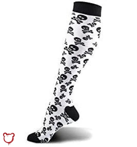 Skeleton Socks - a / S M