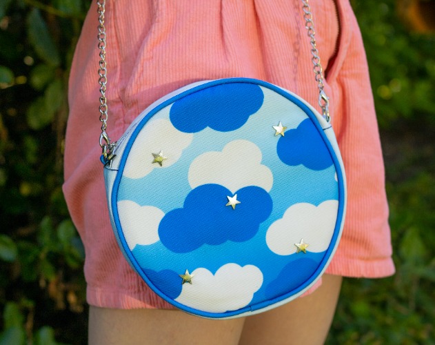 Sparkling Clouds Gradient Purse! - Dawn