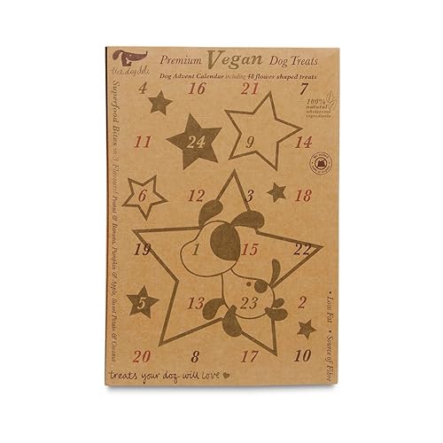 Petface Christmas Advent Calendar for Dogs - Vegan Friendly, Natural, Healthy Treats