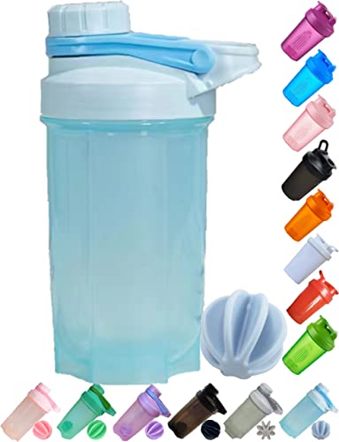 Light Blue Shaker Bottle