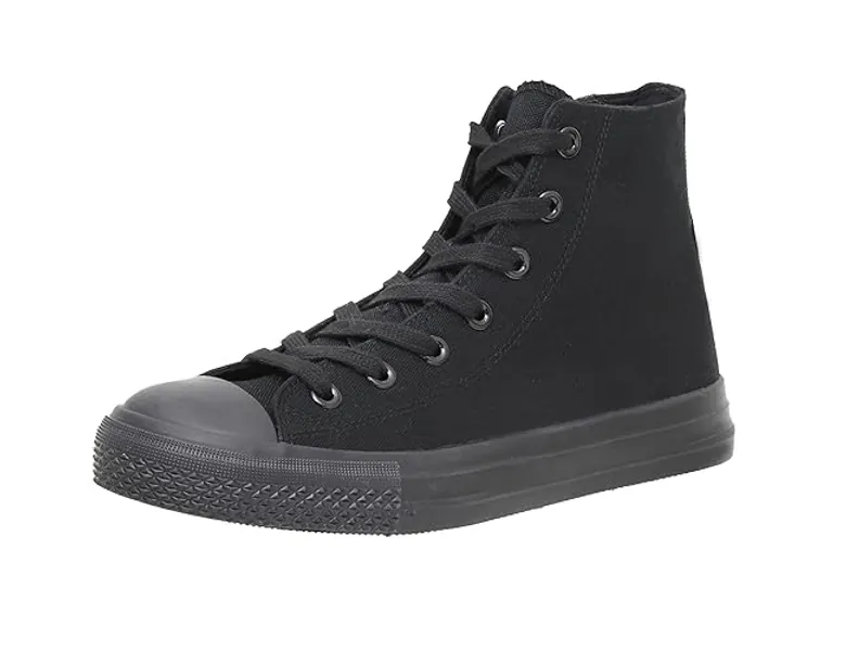 CUSHIONAIRE Women's Vance high top Canvas Sneaker +Memory Foam