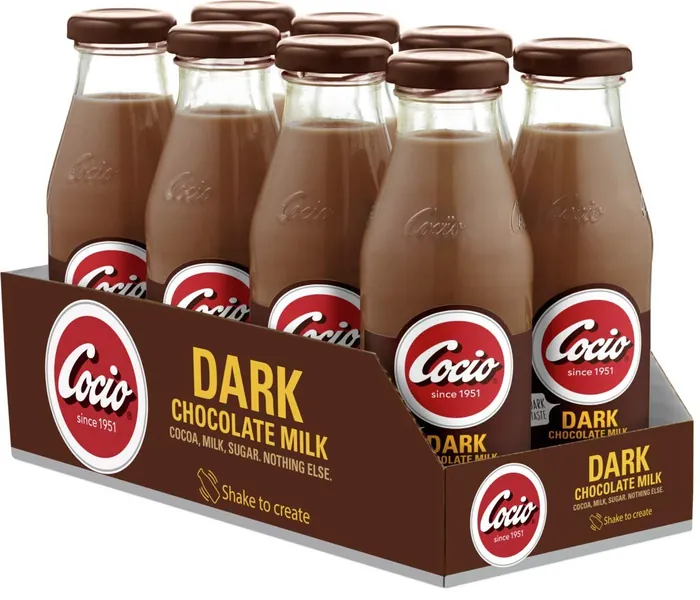 Cocio Dark Chocolate Milk 270ml (Pack of 8)