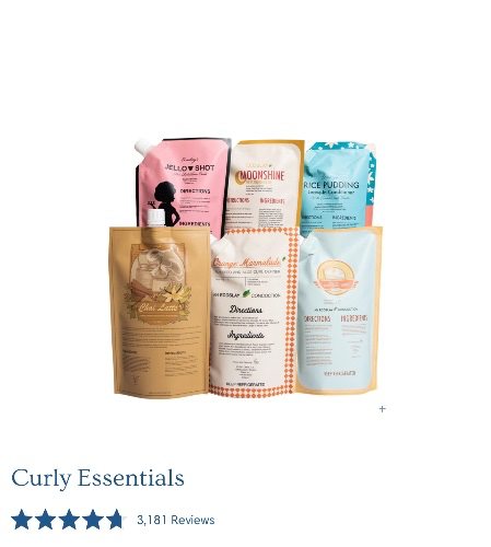 Curly hair essentials 
