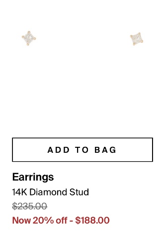 Diamond Stud Earrings 