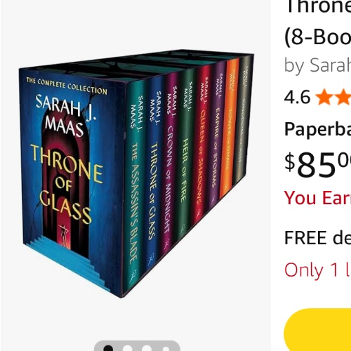 Throne of Glass book series 