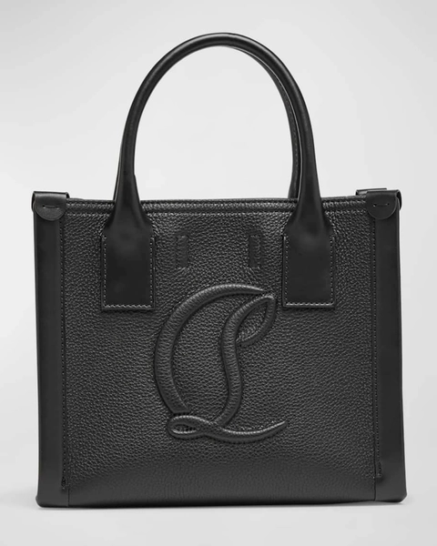 By My Side Mini Tote in Leather with CL Logo