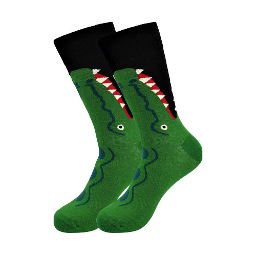 Gator Snack Ankle Biter Socks - Adult Medium