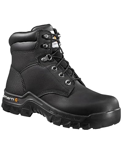 Carhartt Women's Rugged Flex 6-inch Comp Toe Work Boot - 10 - Black