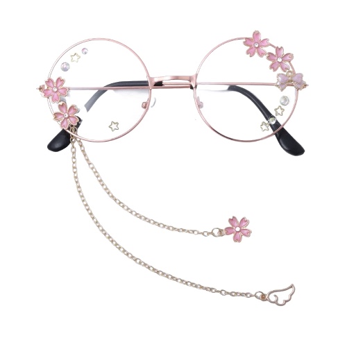 Kawaii Glasses With Chain