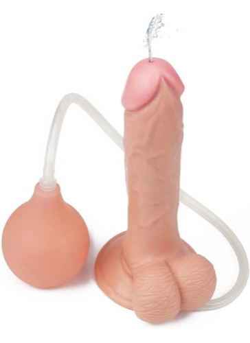 Amazon.com: Adult Sex Toy Realistic Dildo,9" Squirting Ejaculating Dildo with Enema Bulb ,Big Anal Dildo Strap on Huge Dildo Suction Cup Dildo : Health & Household