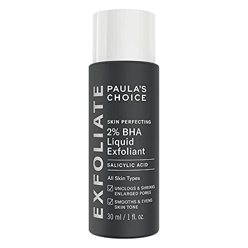 Paula's Choice SKIN PERFECTING 2% BHA Liquid Peeling - Gesicht Exfoliant mit Salicylsäure gegen Mitesser, Pickel & Unreine Haut - Poren Verkleinern - Mischhaut, Fettige & Akne Haut - 30 ml - 30 ml (1er Pack)