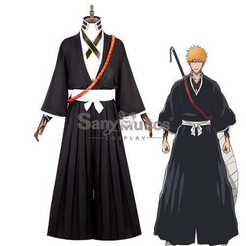 Anime BLEACH Cosplay Kurosaki Ichigo Cosplay Costume - L