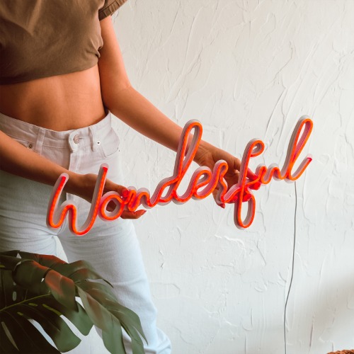 Wonder Neon Wall Art