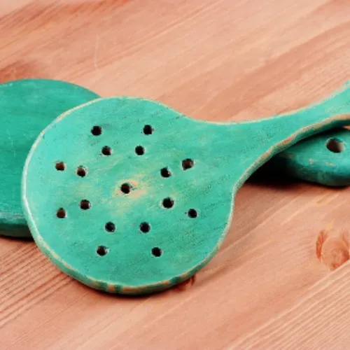 Hazel & Birch Turquoise "Elinor" Paddle