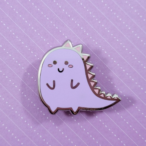 Lil Dino Enamel Pin (Purple)