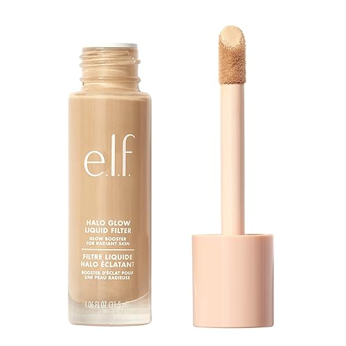 e.l.f. Halo Glow Liquid Filter, Complexion Booster For A Glowing, Soft-Focus Look, Infused With Hyaluronic Acid, Vegan & Cruelty-Free, 2 Fair/Light - 1.06 Fl Oz (Pack of 1) - 2 Fair/Light