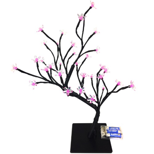 Cherry Blossom Bonsai Style Tree Lamp