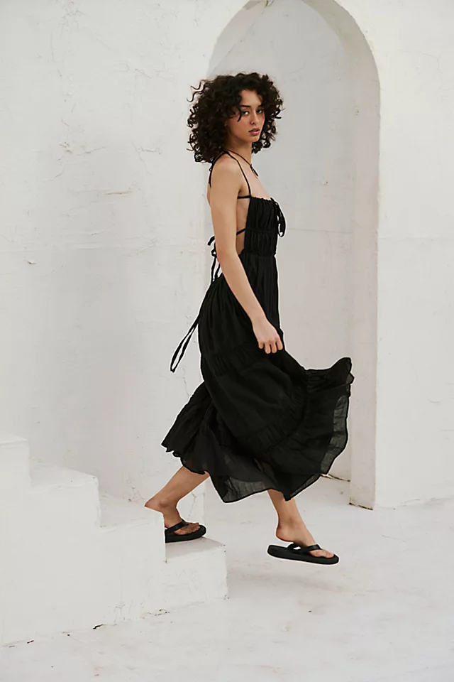 Taking Sides Maxi Dress | Free People