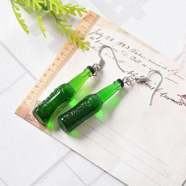 Beer Earrings