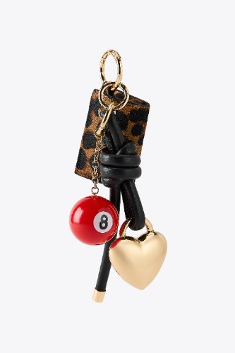 MULTICHARM KEYRING WITH PURSE