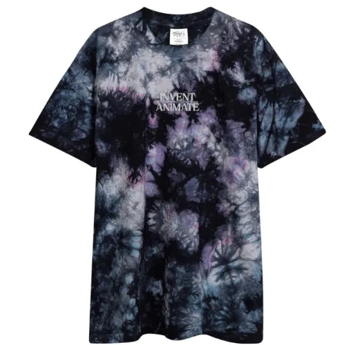 TWILIGHT EMBROIDERED TIE DYE T-SHIRT