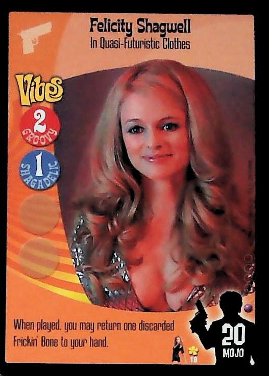 Felicity Shagwell - In Quasi-Futuristic Clothes (19/140) - Near Mint