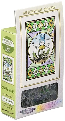 Ensky My Neighbor Totoro - Blooming Dandelion Art Crystal Jigsaw Puzzle (126 Piece)