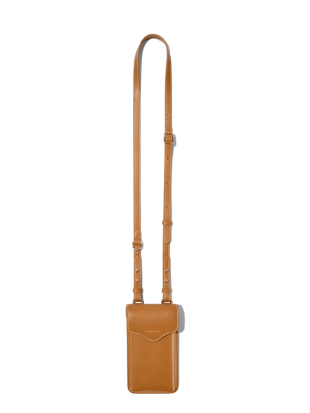 Personalized Crossbody Phone Bag | Atlas Tan