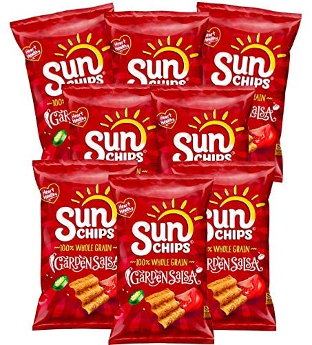 Sunchips Garden Salsa Multigrain Snack, 1.5 ounce (Pack of 8) - Garden Salsa - 1.5 Ounce (Pack of 8)