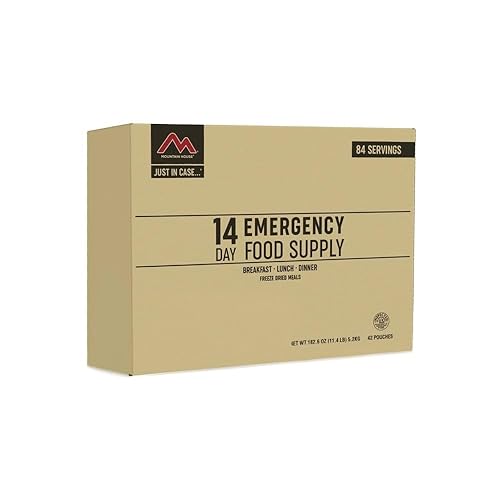 Mountain House 14-Day Emergency Food Supply | Freeze Dried Survival & Emergency Food | 84 Servings - Supply - Kit - NEW