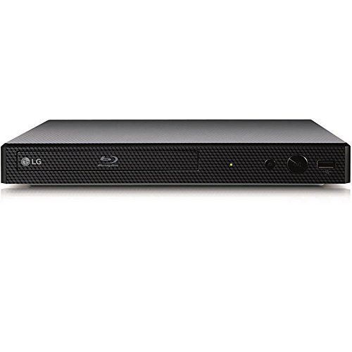 LG BP350 Blu-ray Player with Streaming Services and Built-in Wi-Fi, Black