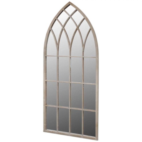 vidaXL Gothic Arch Garden Mirror 50x115cm Light Garden Home Window Illusion
