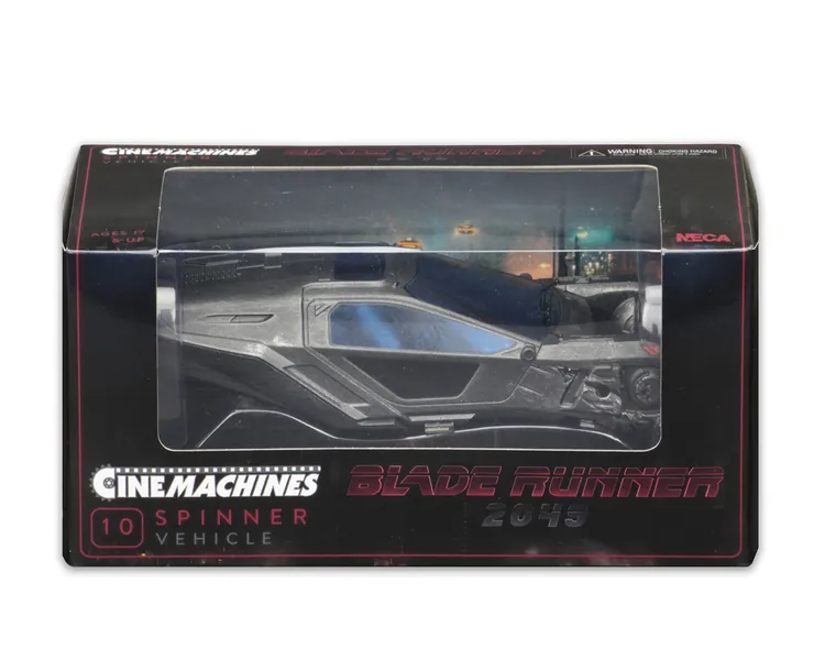 NECA - Cinemachines – Collectible Die-Cast Replica – 6” Blade Runner 2049 Spinner - 