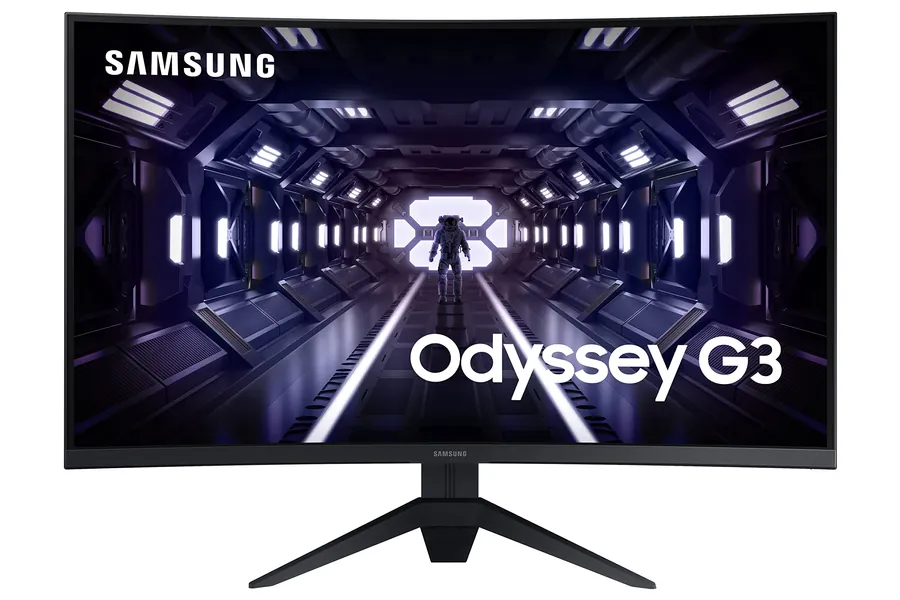 SAMSUNG 32" Odyssey G3 Ultrawide Gaming Monitor, 1500R Curved Display, 165Hz, 5ms, AMD FreeSync Premium, Borderless Design, Eye Saver Mode, Black (LC32G35TFQNXZA) - 32-inch 165Hz, HDMI 2.0 Curved