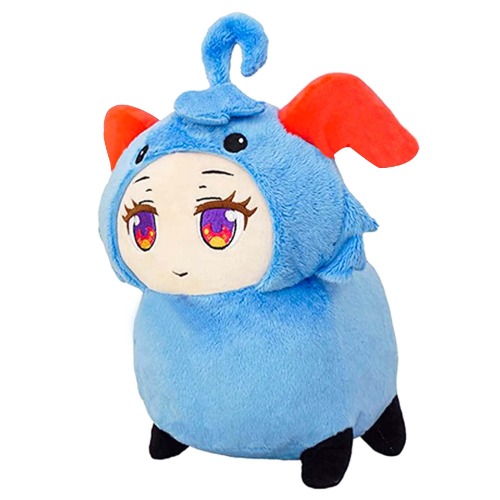 Ganyu Cocogoat Plush Toy Plushie Pillow Ganyu Sheep Stuffed Animals Toys Figures Hugging Sleeping Pillow for Kids 11.8" (Blue)