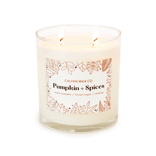 Pumpkin + Spices Soy Candle