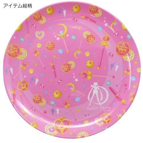 Bishoujo Senshi Sailor Moon - Sailor Moon - Melamine Plate - Item Pattern (Hasepro) - Pre Owned