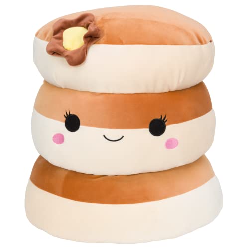 Squishmallows 12-Inch Pancake Plush - Add Rayen to Your Squad, Ultrasoft Stuffed Animal Medium-Sized Plush Toy, Official Kellytoy Plush