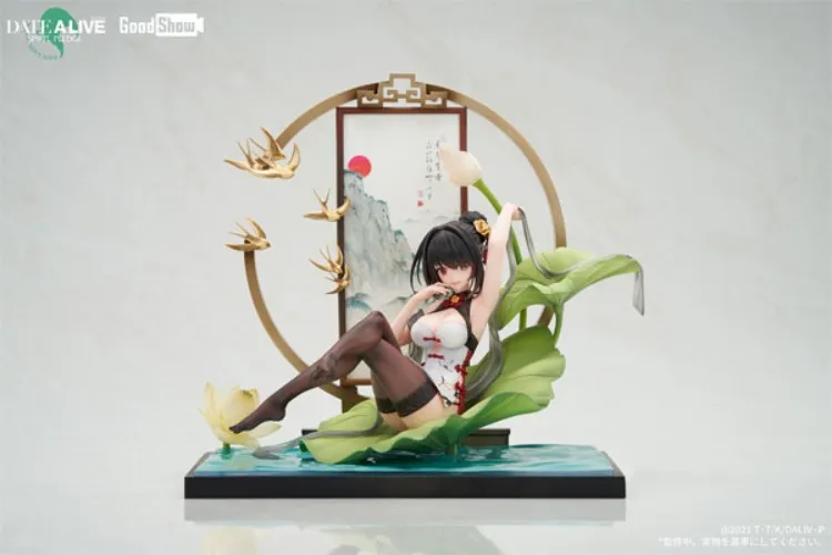 ate A Live: Seirei Sairin Kurumi Tokisaki Sumi Black Chinese Dress Ver. 1/7 Complete Figure