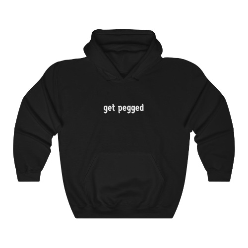 P*GGING HOODIE | Black / M