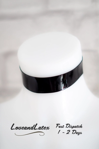 Black Latex Choker