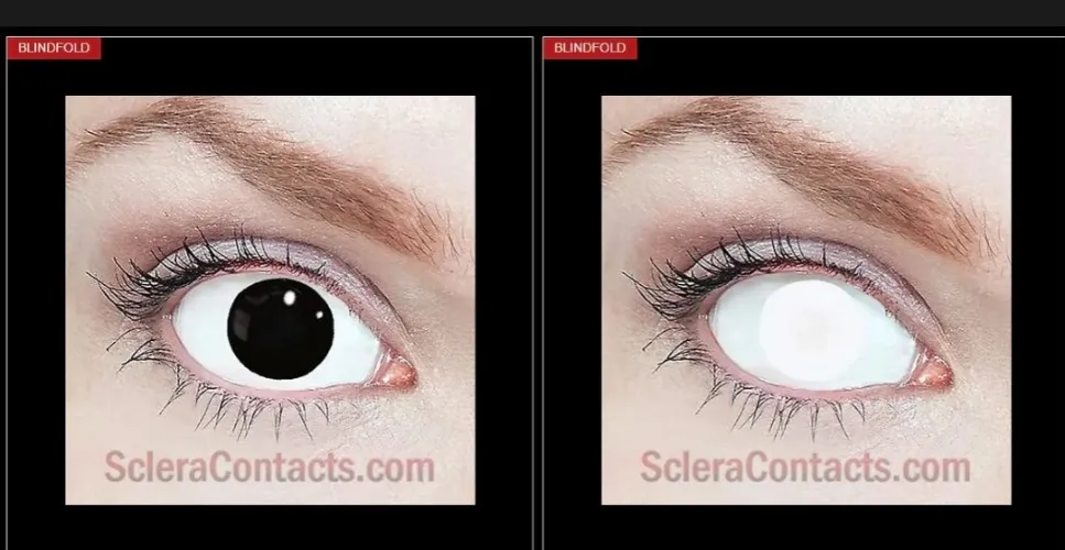 Contact Blindfold Black or White