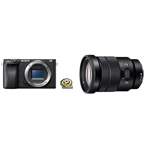 Sony Alpha a6400 Mirrorless Camera + Sony E PZ 18-105mm F4 G OSS Lens Bundle - w/18-105mm Lens - Base