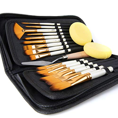 15 Pieces Paint Brush Set